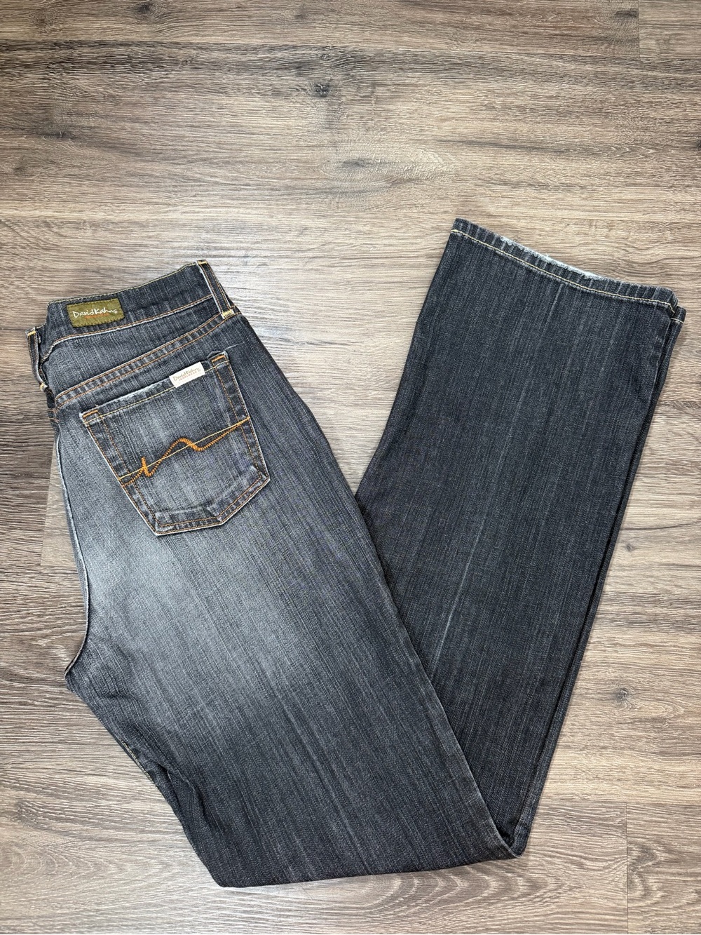 David Kahn Women’s Size 12 Dark Wash Bootcut Jeans Y2K USA